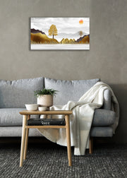 Golden Trees & Grey Mountains