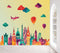 Colourful City Skyline Wallpaper 2