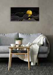 Golden And Black Mountain