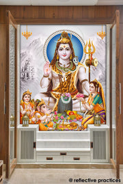 God Shiva Customised Wallpaper