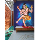 Lord Shiv Dancing Self Adhesive Sticker Poster