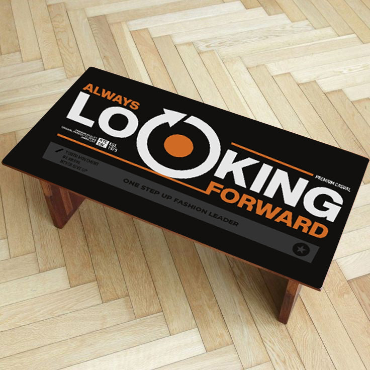 Looking Forward Self Adhesive Sticker For Table