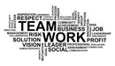Team Work Graphic Art Self Adhesive Sticker For Table