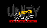 Make Strength Graphic Art Self Adhesive Sticker For Table
