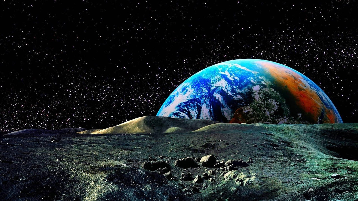 Inner Moon  wall covering
