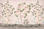 Tea Garden Tapestry Chinoiserie Wallpaper