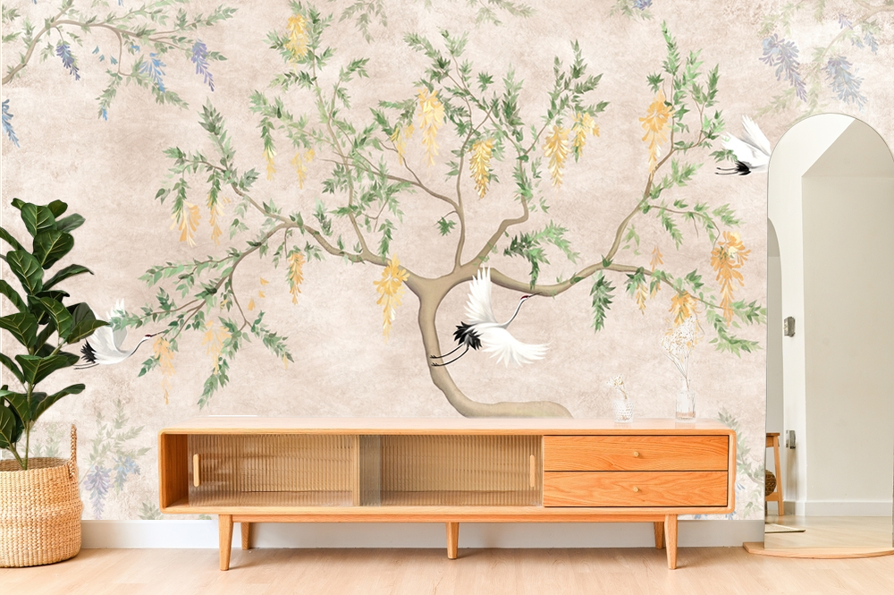 Timeless Elegance Chinoiserie Wallpaper