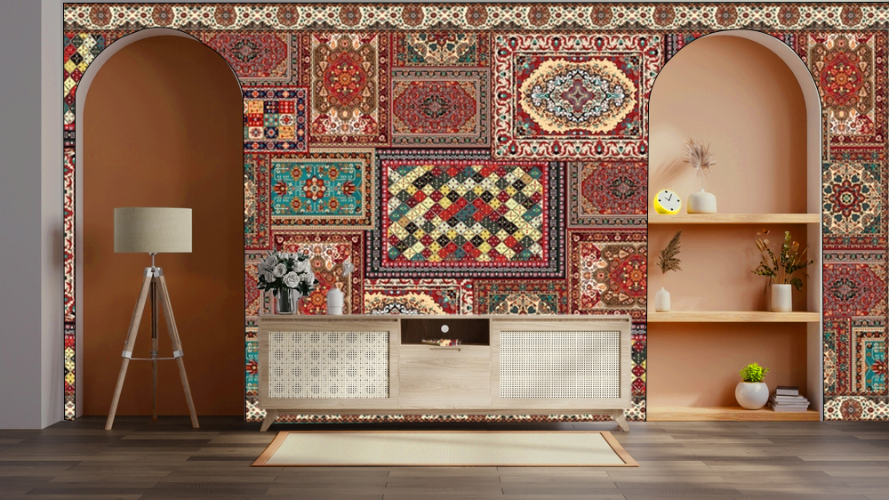 Turkish Rug Wallpaper – Myindianthings