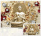 Lord Buddha Beige Wallpaper