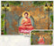 Blessing Lord Buddha Rustic Wallpaper