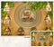 3D Lord Buddha Clay Wallpaper