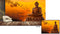 Lord Buddha Orange Sky Birds Wallpaper