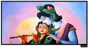 3D Decorative Lord Krishna Wallpaper for Wall