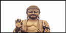 Lord Buddha Blessing Bronze Wallpaper