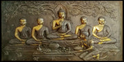 Lord Buddha And Disciples Wallpaper