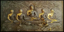 Lord Buddha And Disciples Wallpaper