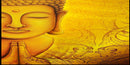 Lord Buddha Golden Background Wallpaper