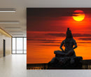 Shiva Orange Sunset Wallpaper