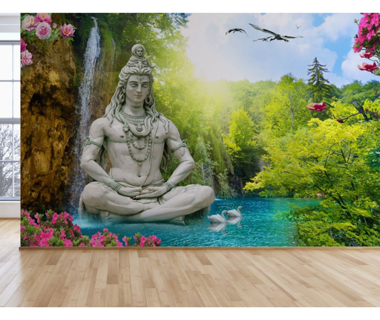 Mahadev And Nature Wallpaper