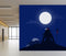 Shiva And The Blue Moon Wallpaper