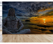 Shiva And The Sunset Wallpaper
