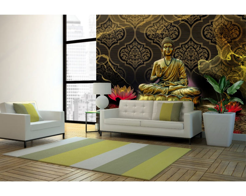 Golden Buddha Wallpaper