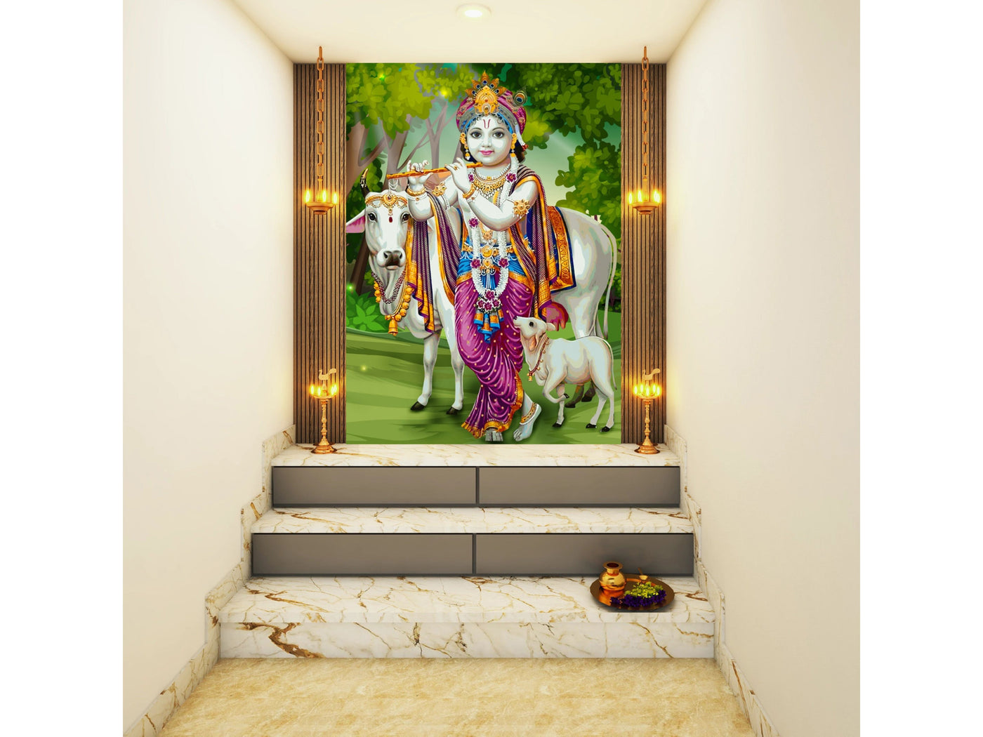 Krishna Customised Wallpaper