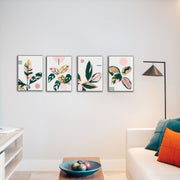 Minimalist Modern Plant Designs Set Of 4