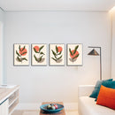 Colorful Abstract Paintings Set Of 4