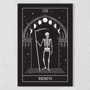 Dead Of Night Tarot Canvas