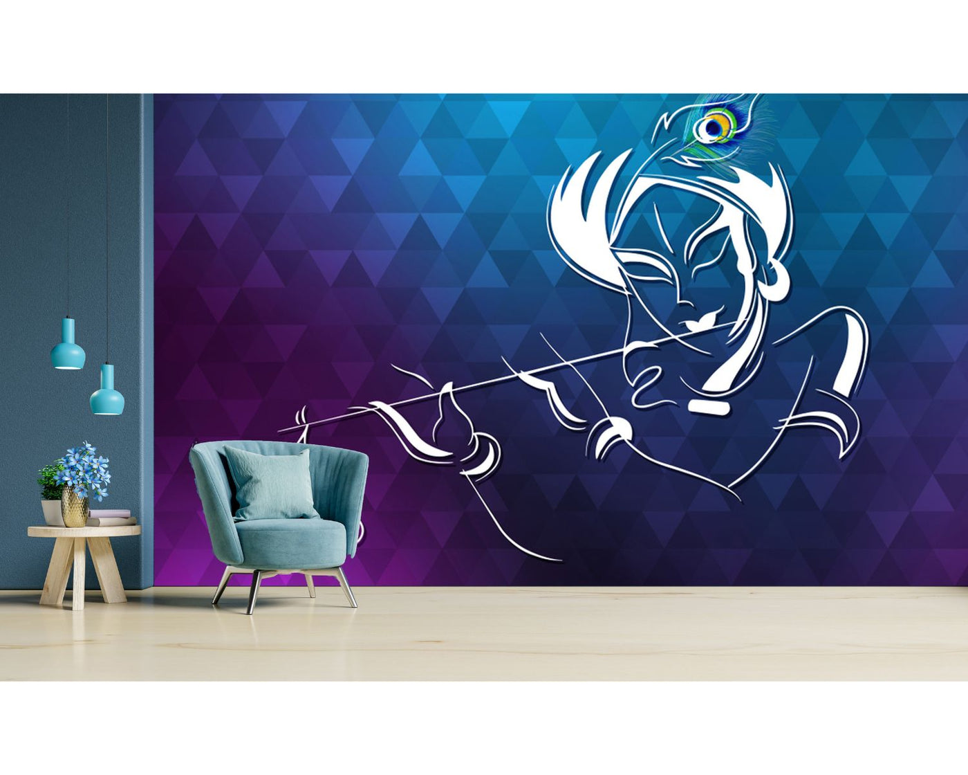 Krishna Customised Wallpaper