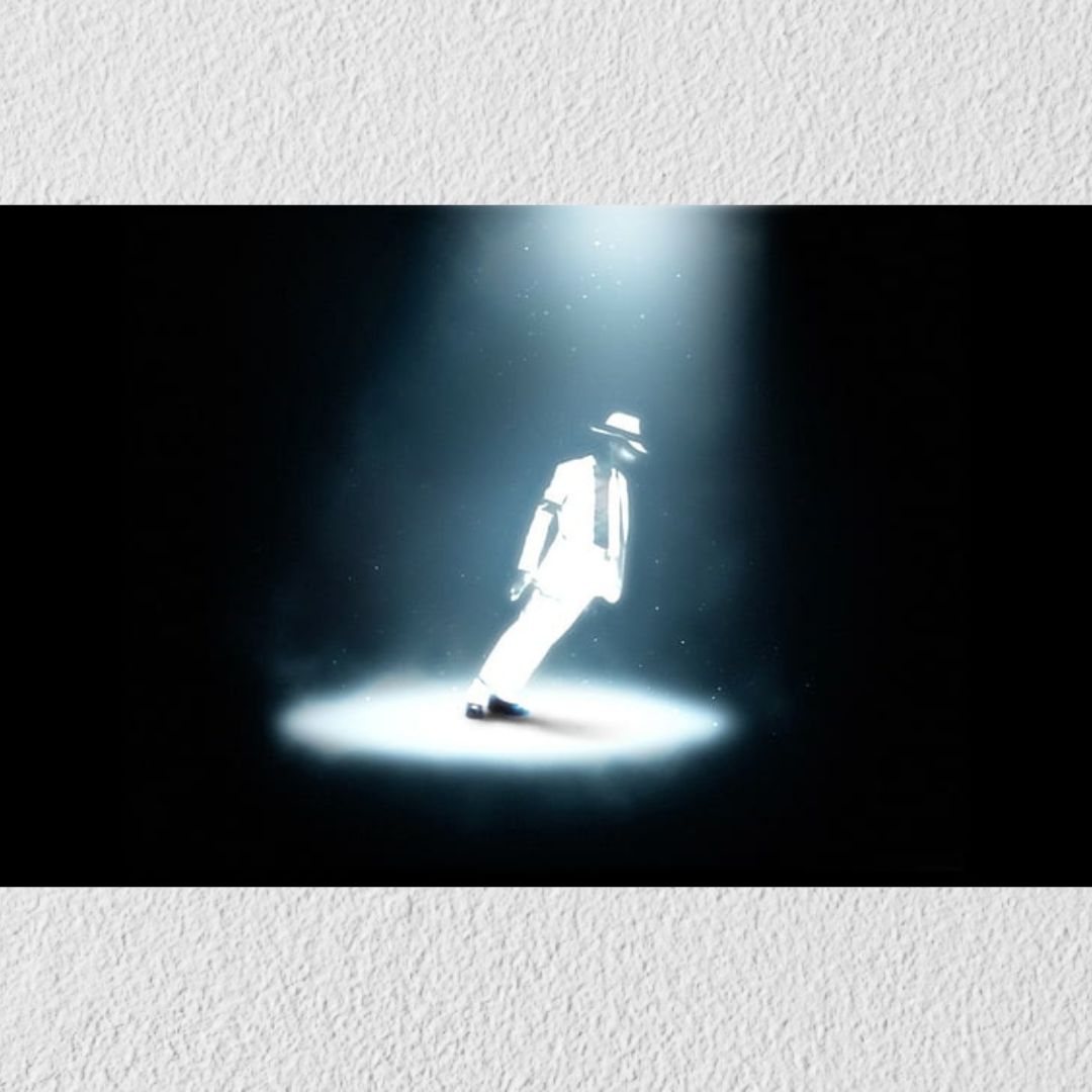 Abstract Michael Jackson Potrait Canvas