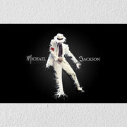 White Michael Jackson Painting