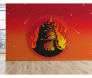 Fire And Shiva Wallpaper