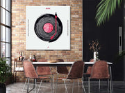 Vinyl Quote Canvas