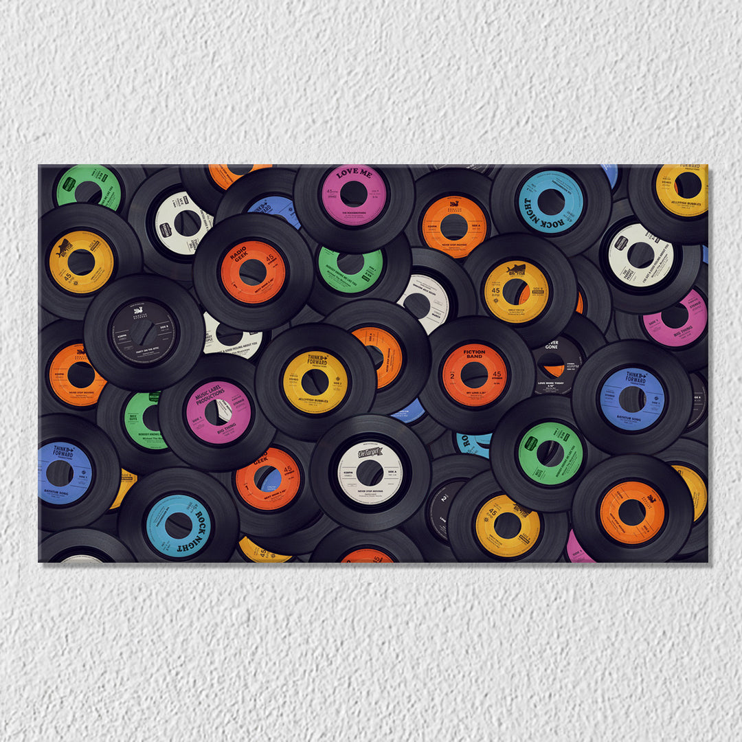Vinyl Records Wall Art
