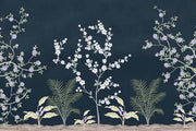 Verbena Velvet Voyage Chinoiserie Wallpaper