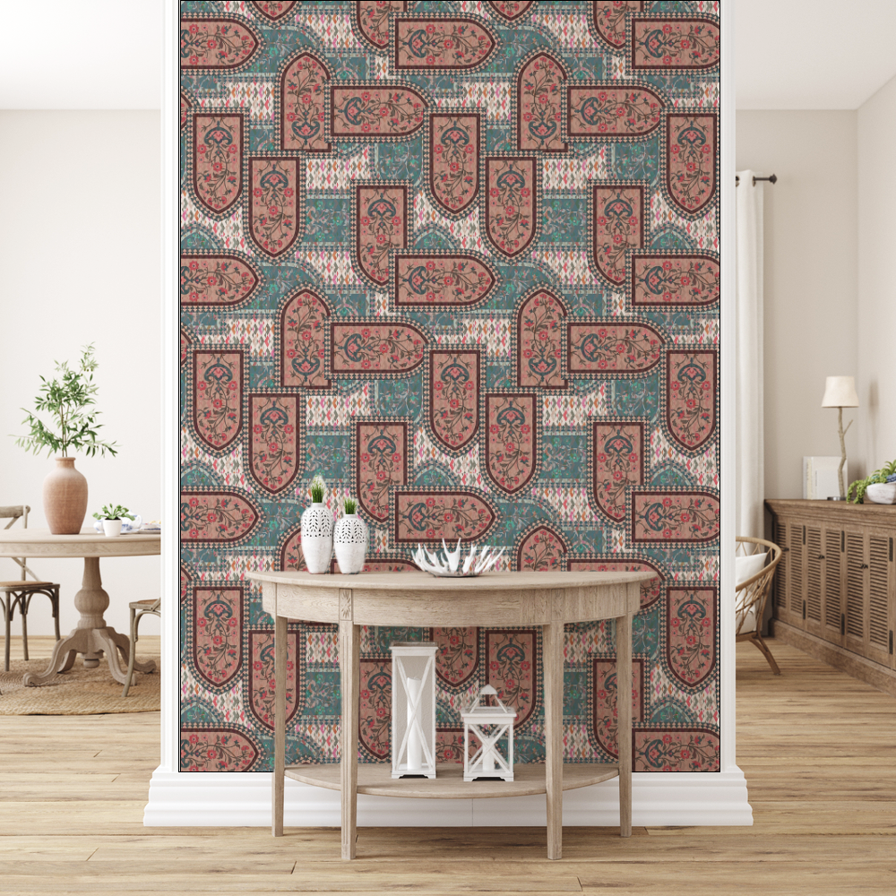 Vibrant Heritage Wallpaper