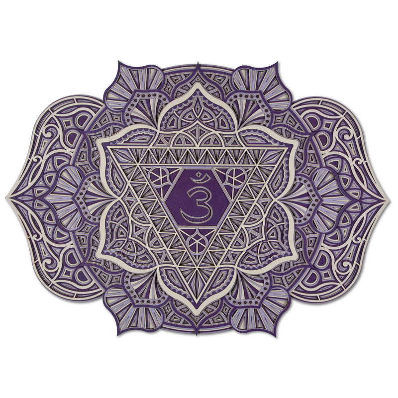 The Third Eye Chakra Multilayer Mandala
