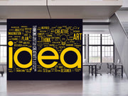 Idea Wordmap Wallpaper