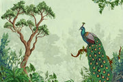Wallpaper with Plumage Charm