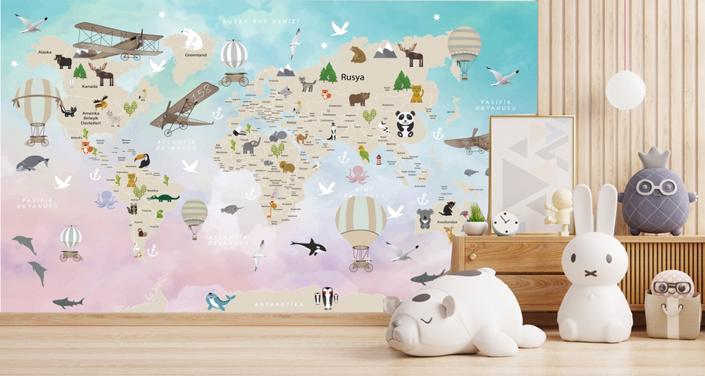 Wanderlust Walls Map Wallpaper Myindianthings