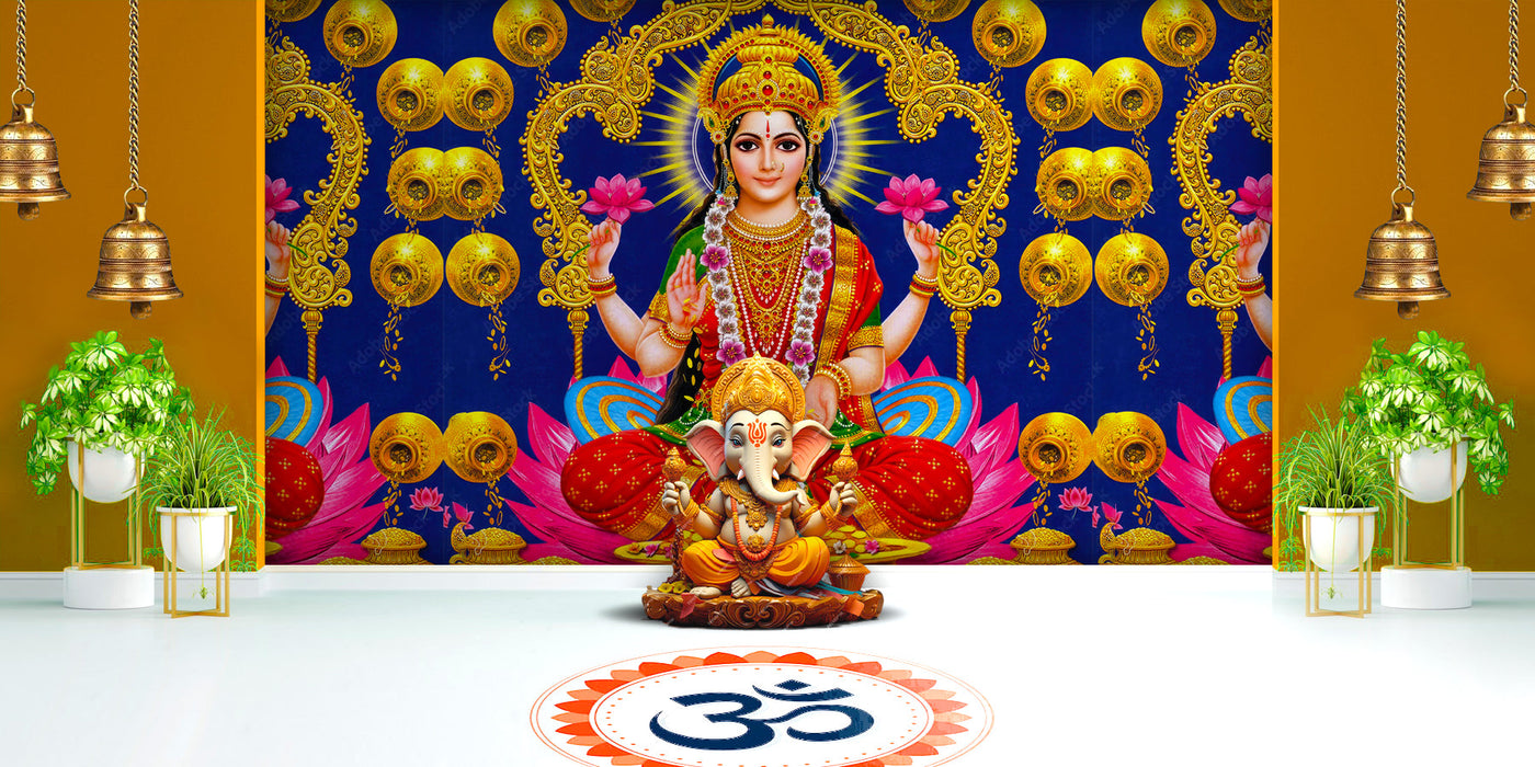 Wealthy Wonders Lakshmi Ji Wallpaper