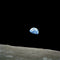 Earth From Moon  wall covering