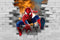 Spider Man Action Customised Wallpaper for wall