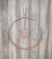 Modern Black And Gold Wall Clock