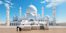White Mosque Islamic Wallpaper