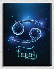 Cancer Blue Art