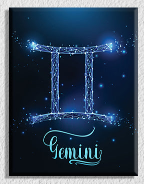 Gemini Blue Art