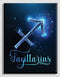 Sagittarius Blue Art